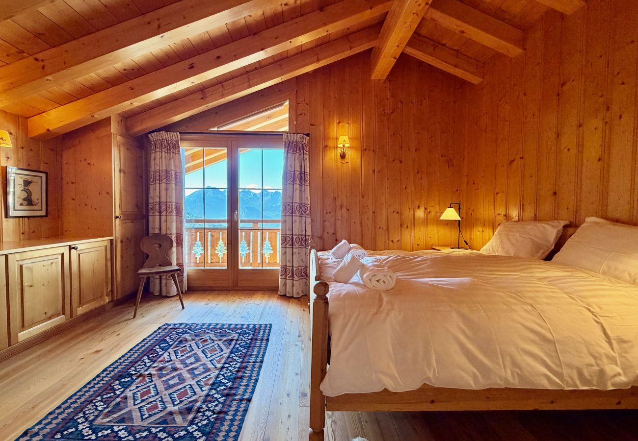 Chalet à Veysonnaz - Chèvre d'Or SAUNA & VIEW chalet 10 pers