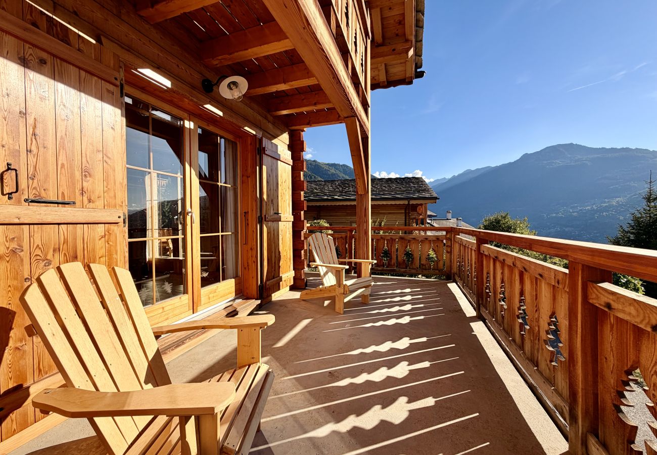 Chalet à Veysonnaz - Chèvre d'Or SAUNA & VIEW chalet 10 pers